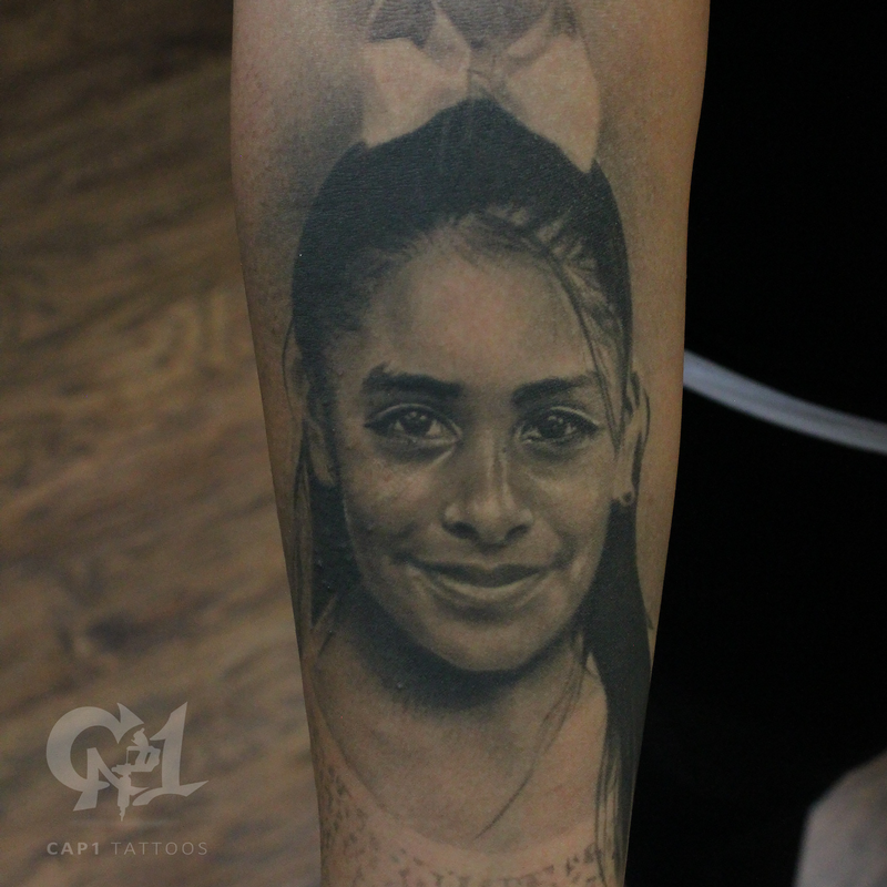 Dark Age Tattoo Studio Tattoos Realistic Photorealistic Girl Portrait