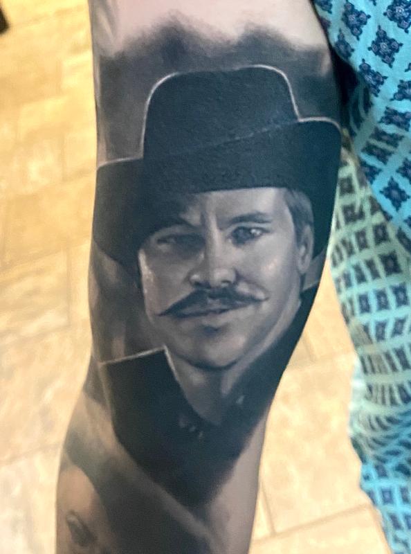 Val Kilmer Doc Holliday Tattoo Val Kilmer Doc Holliday Tattoo Best