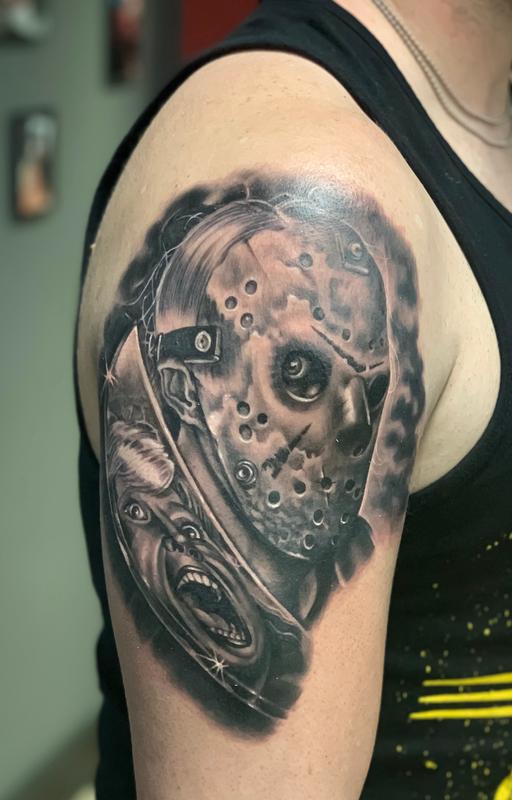 Jason Friday The 13th Mask Tattoo