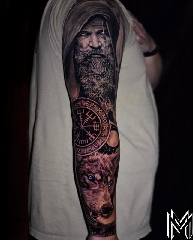 Viking Odin Sleeve