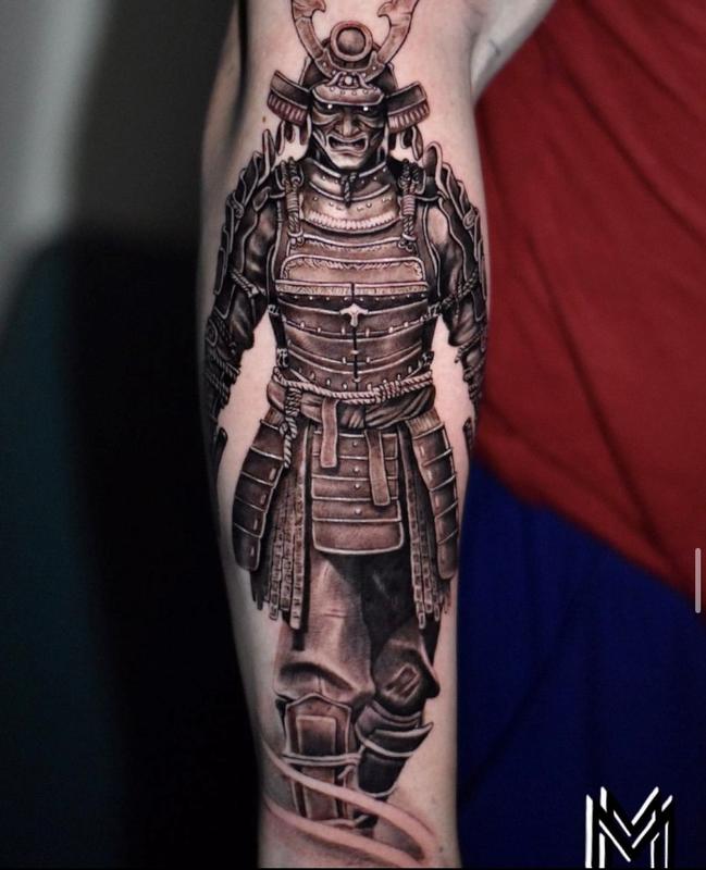 traditional samurai warrior tattoos