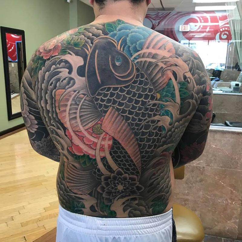 Altered Images Tattoos Chad Pelland Backpiece