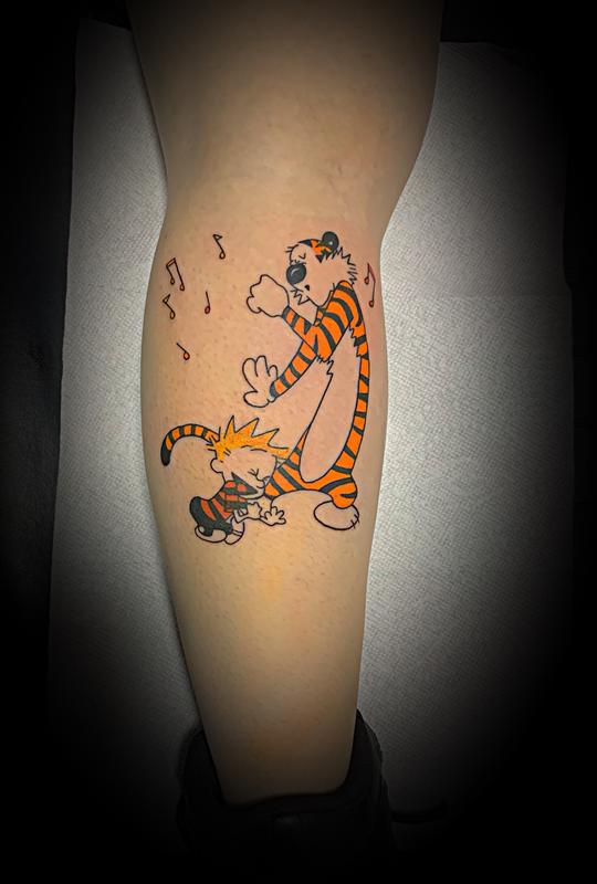 Art Immortal Tattoo : Tattoos : Movie : Calvin and Hobbes