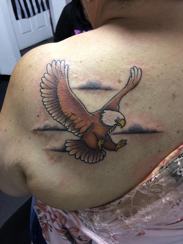 Art Immortal Tattoo Tattoos Memorial Eagle
