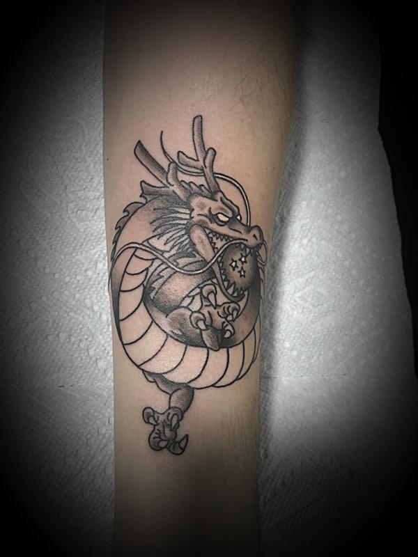 dragon ball z dragon tattoo