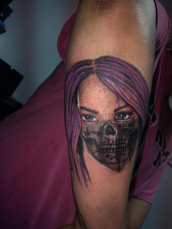 Art Immortal Tattoo : Tattoos : Movie Horror : Lady