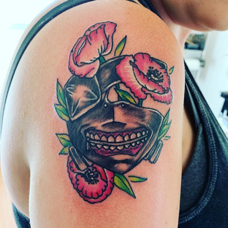 Art Immortal Tattoo Tattoos Color Tokyo Ghoul Mask