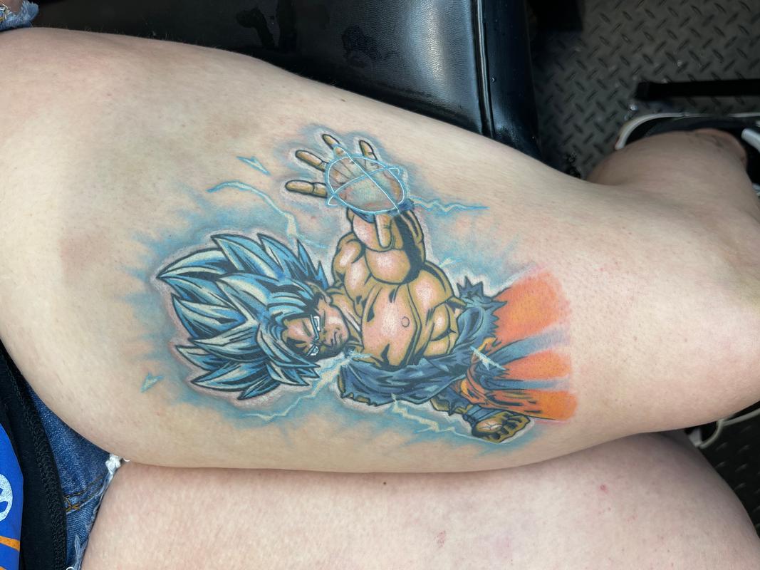 Art Immortal Tattoo : Tattoos : Example : Goku