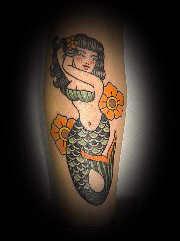 Art Immortal Tattoo : Tattoos : Fantasy : Mermaid