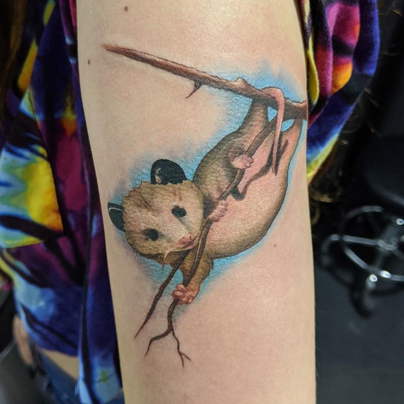 Art Immortal Tattoo Tattoos Jeff Hamm Possum