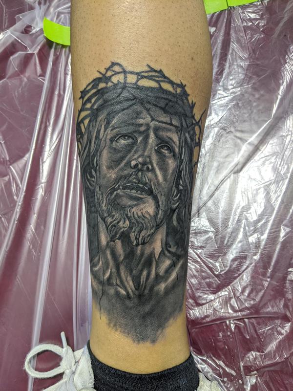 Art Immortal Tattoo : Tattoos : Finished Work : Jesus
