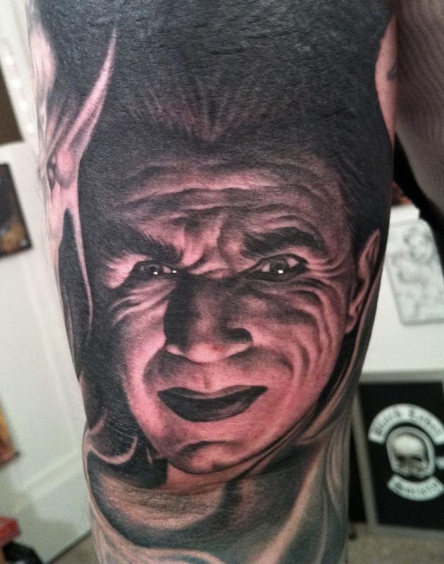 Bela Lugosi Dracula Tattoo