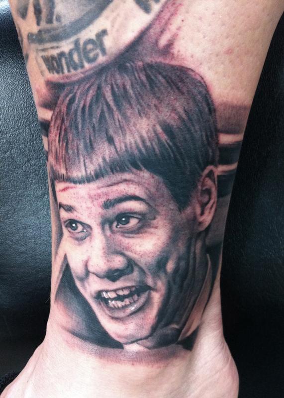 Jim Carrey by Bob Tyrrell Tattoos