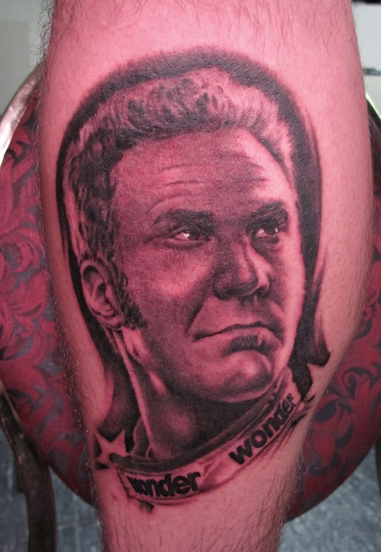 Will Farrell By Bob Tyrrell Tattoos