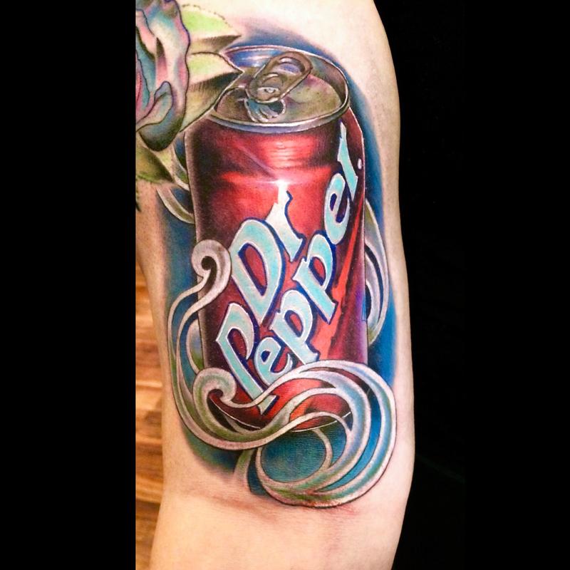 Dr. Pepper by Cecil Porter : Tattoos