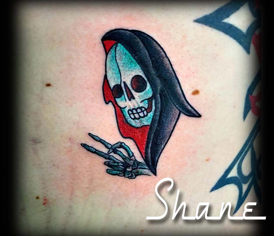 scary grim reaper tattoos
