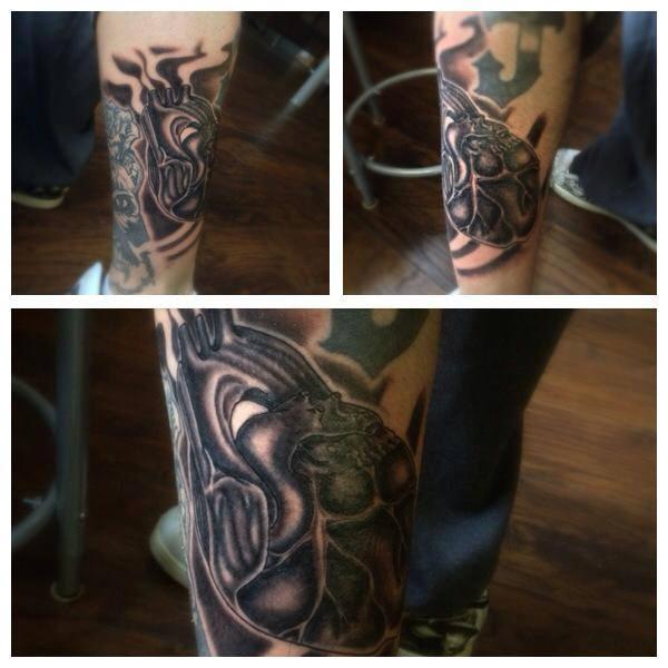 Deft Tattoo Studio Tattoos Joshua Nordstrom Custom Neo black and
