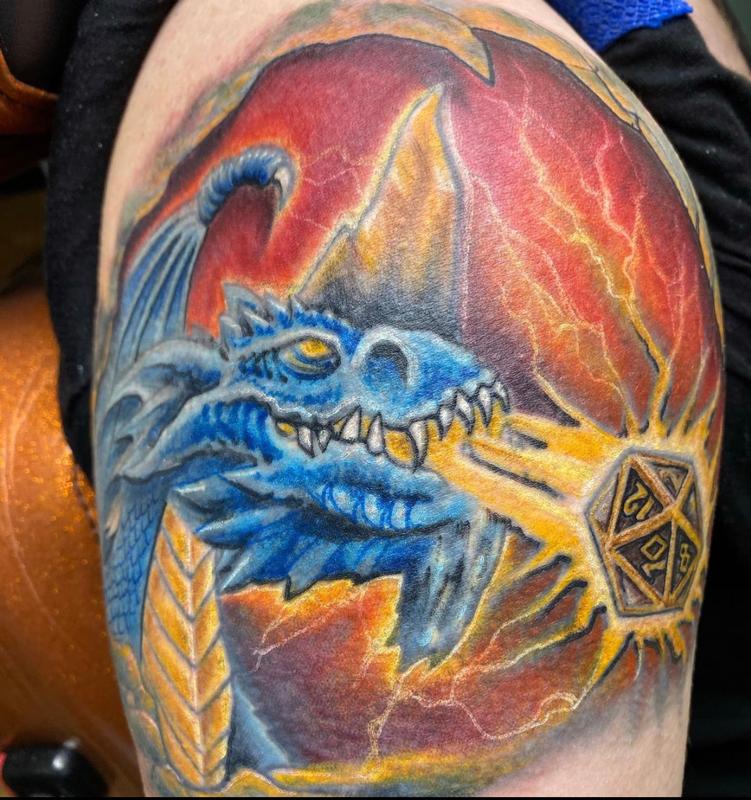 D&d by Todd Lambright Tattoos