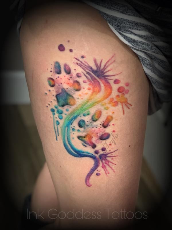 watercolor tattoo by Haylo by Haylo : Tattoos