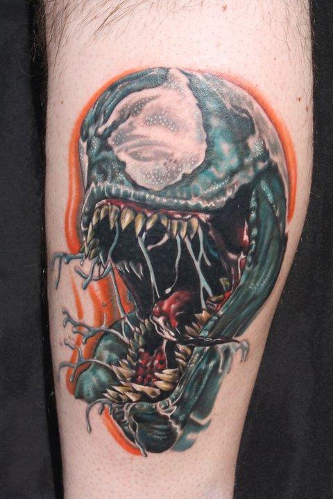 Venom Tattoo by Justin Mariani : Tattoos