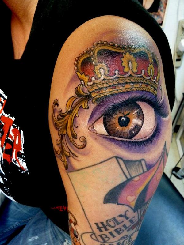 Apple of my eye by Mully Tattoos