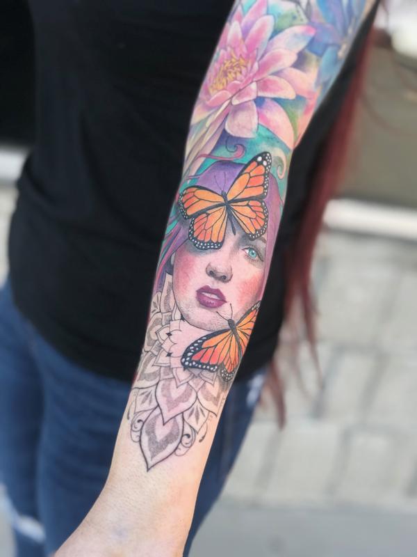 Independent Tattoo Company : Tattoos : Nature Animal Butterfly : untitled