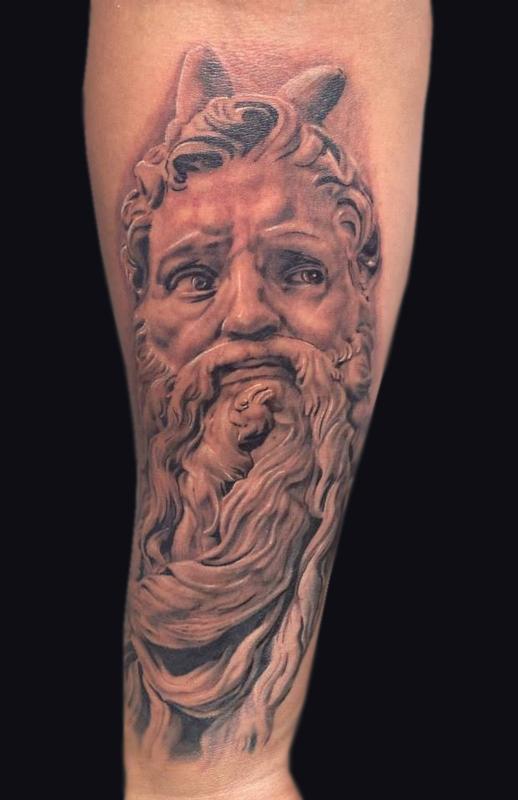 Moses by Rudy Lopez Tattoos