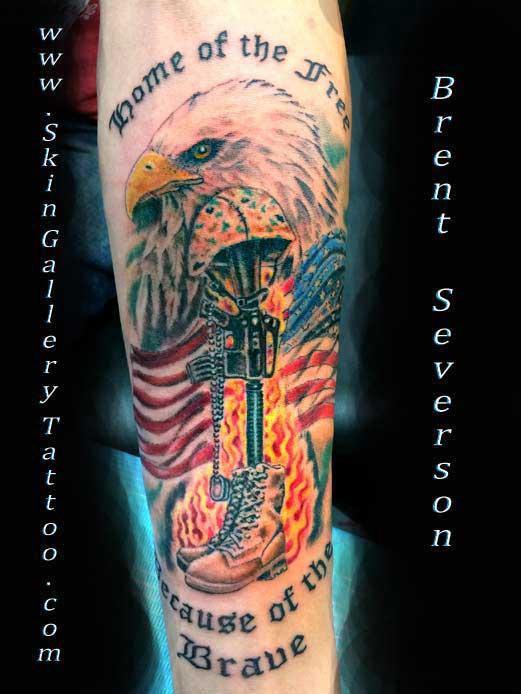 Skin Gallery Tattoo Tattoos Family Heritage Soldier's Grave