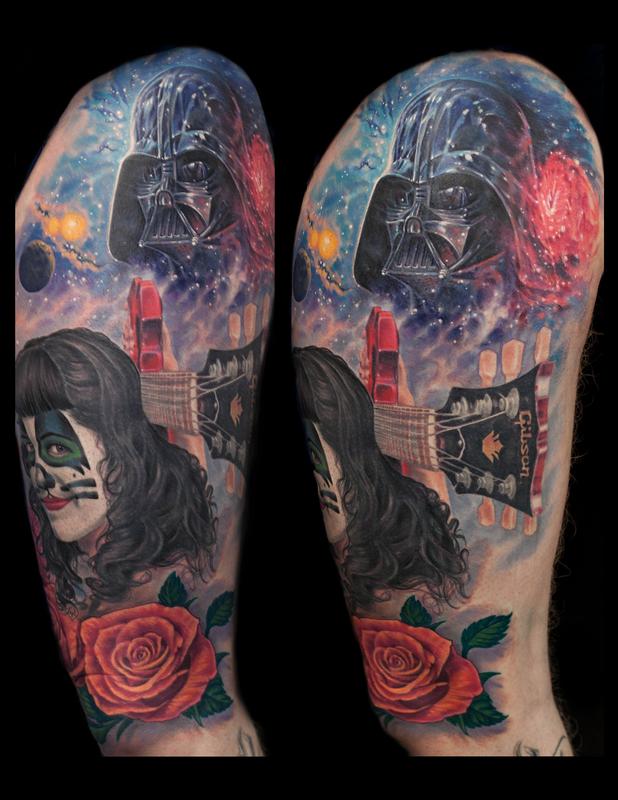 fun collage kiss star wars by Steve Morris : Tattoos