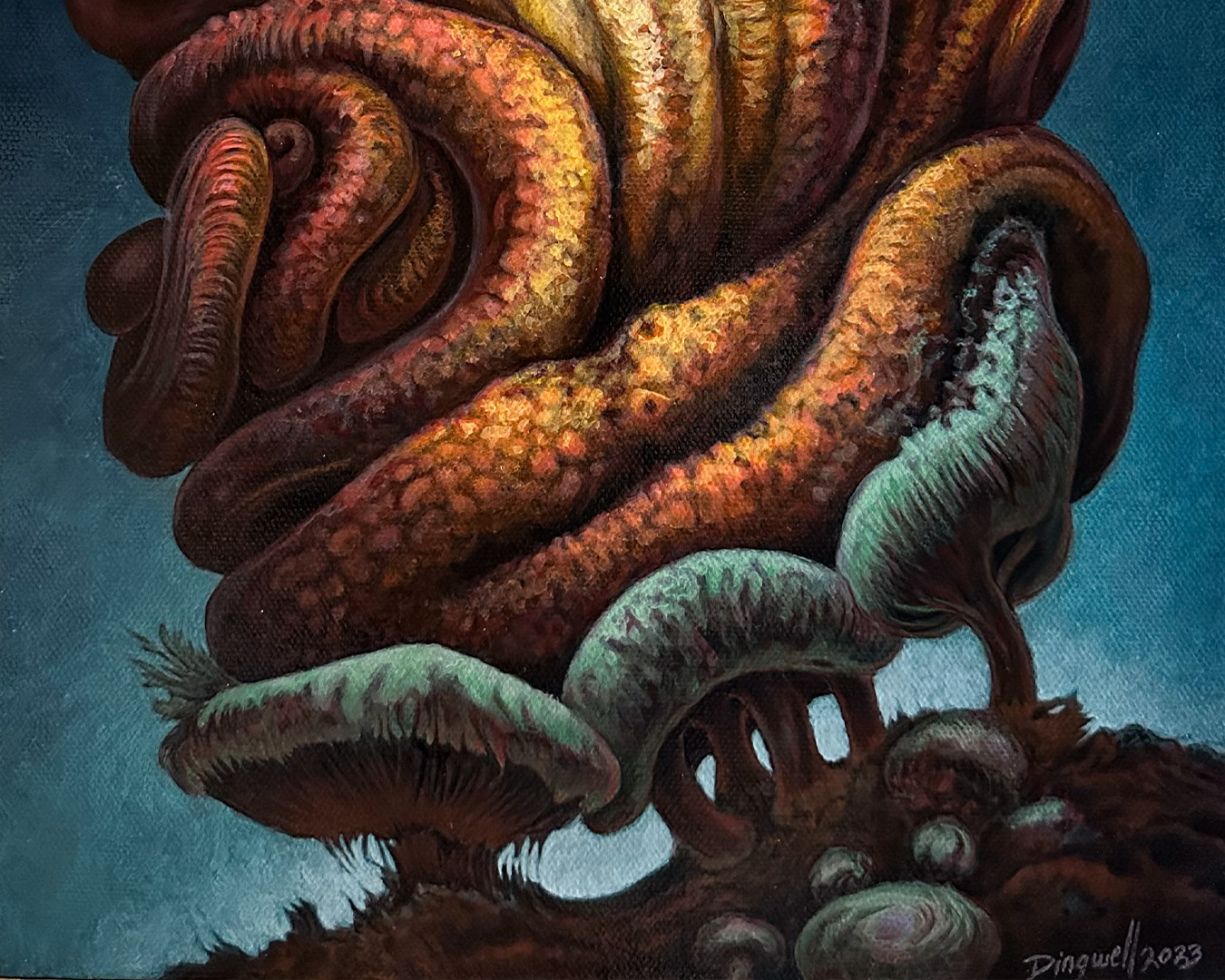 weird crazy bullshit tentacle thing., by chris dingwell