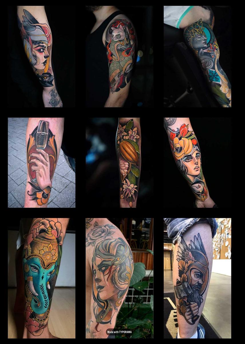 Jose Baena Tattoo Artist