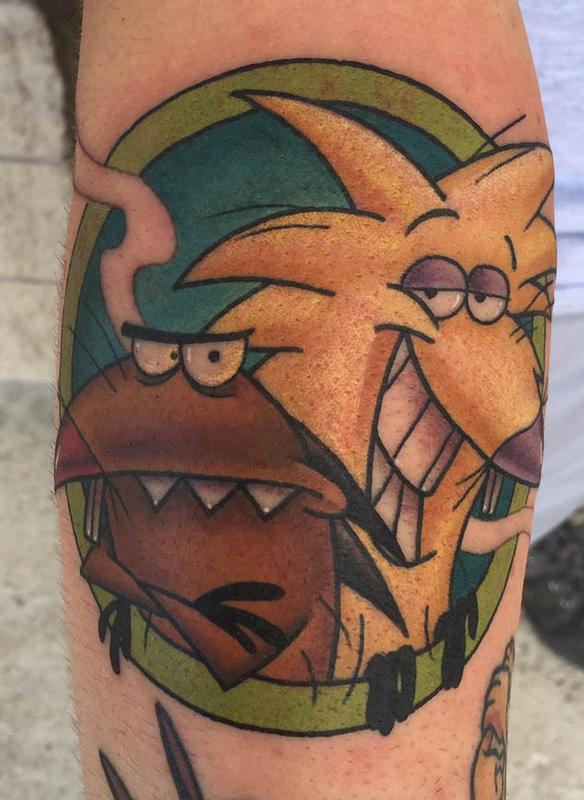Unify Tattoo Company Tattoos Cartoon Angry Beavers