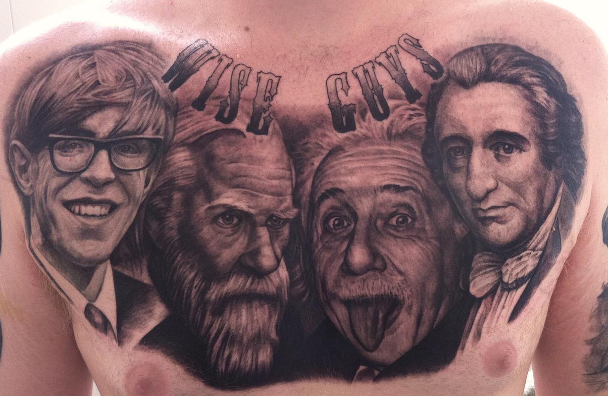 Wise Guys by Pepper Tattoos