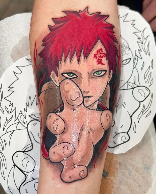 Unify Tattoo Company : Tattoos : Color : Naruto Tattoo