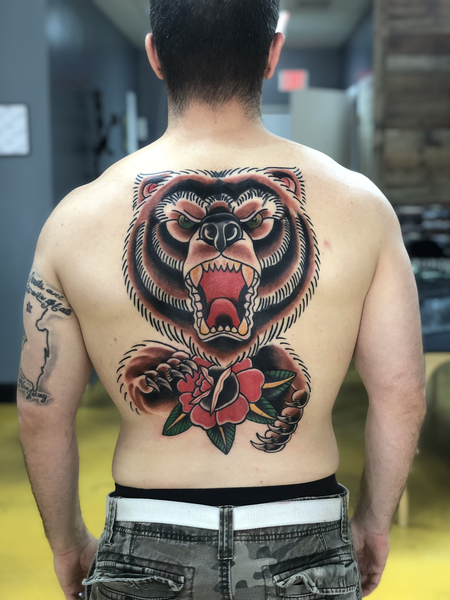 15 Awesome images of traditional bear tattoo