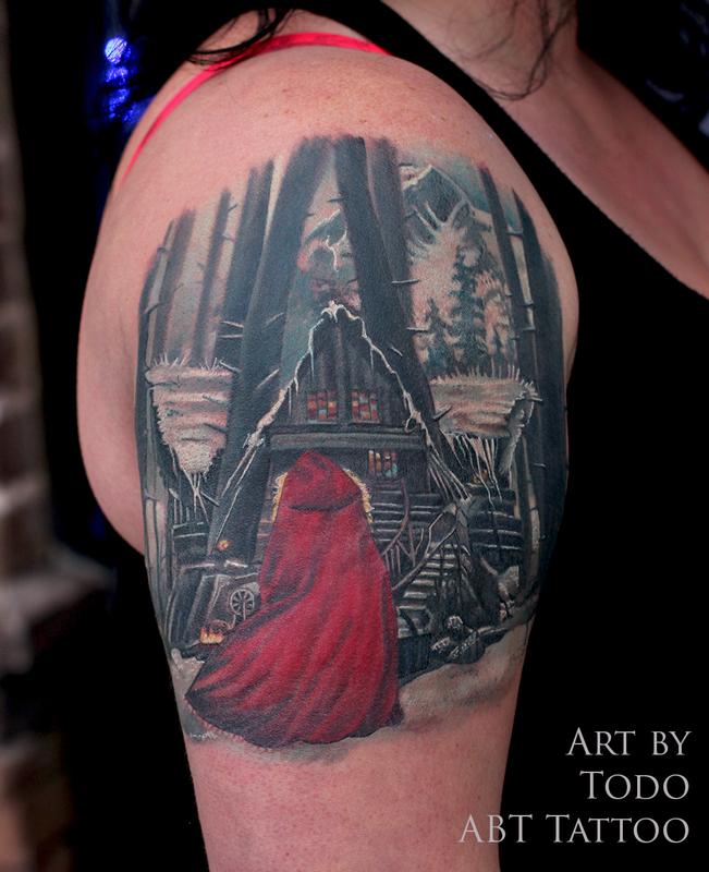 Little Red Riding Hood By Todo TattooNOW