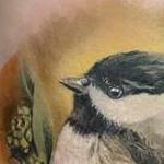 Chickadee  Tattoo Design Thumbnail