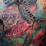 Tattoos - Diving with the Turtles - 99495