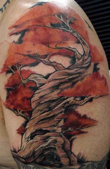 Tree Tattoos What They Mean and 16 of Our Faves