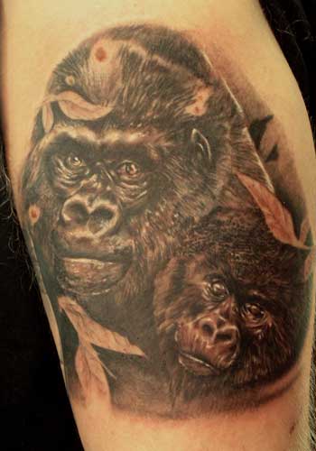 Alex de Pase - Monkey by Alex De Pase: TattooNOW