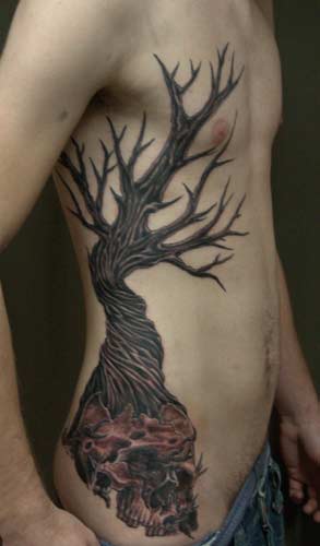 Dead Tree Tattoo Outline Image @ Outline.pics