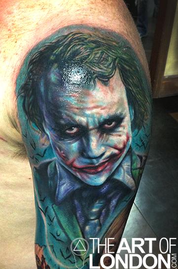 Best joker tattoo ever? : r/batman
