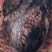 Tattoos - Realistic Anatomical Heart and Text - 89874