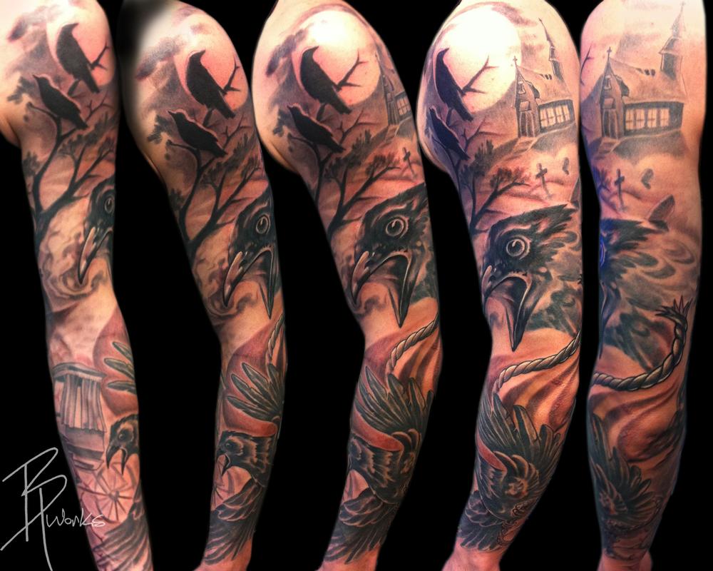 25 Amazing Raven Tattoo Ideas