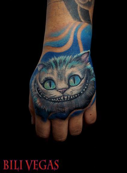 Cat face on hand tattoo by Andrey Barmaley barmaleytattoo  Cat tattoo  Tattoos Tattoo photos