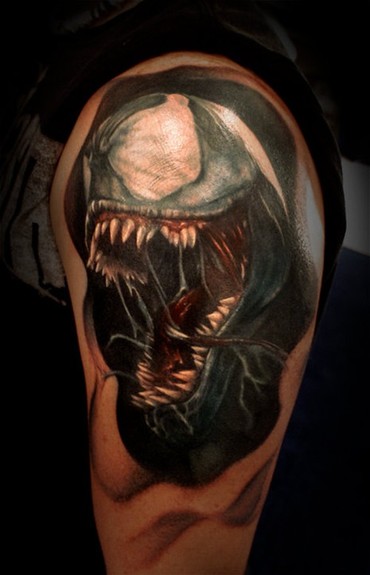 Venom!!! #venom #tattoo #trending #toronto #medellin #the6ix | Instagram