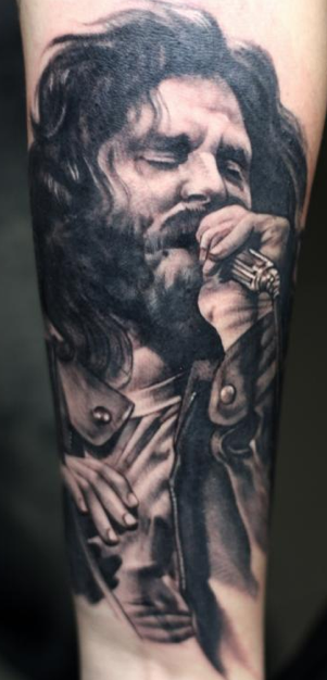 Lizard King Jim Morrison Temporary Tattoo Sticker  OhMyTat