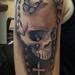 Tattoos - Skull and rosary  - 69494