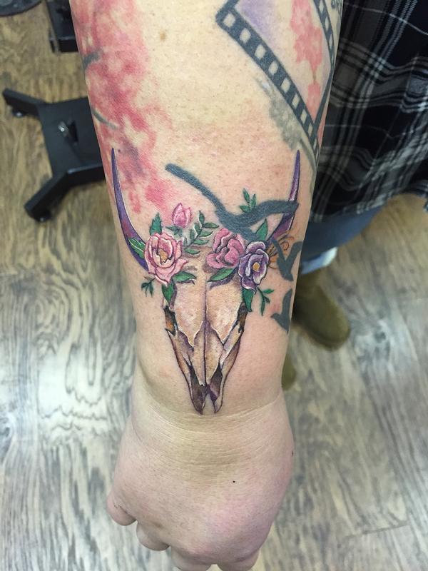 101 Best Bull Skull Tattoo Ideas Youll Have To See To Believe  Outsons