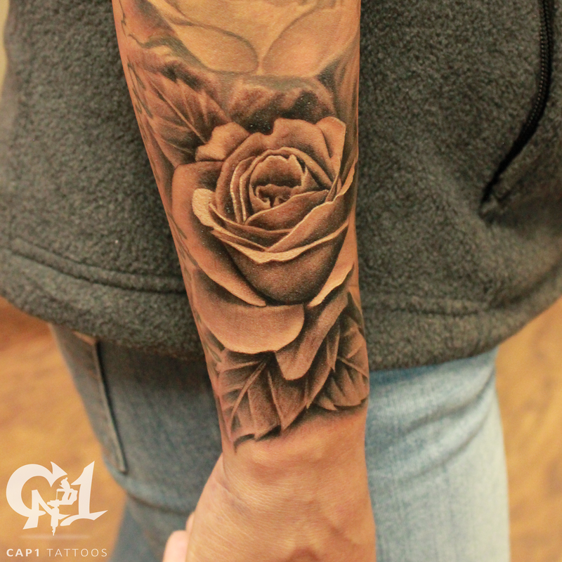 Discover more than 81 rose leaves tattoo  thtantai2